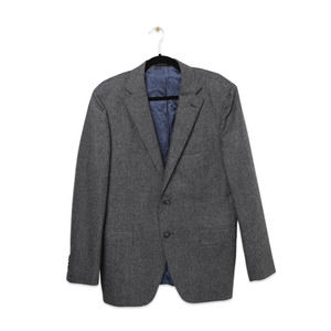 Suit Supply Men's Gray Wool Suit Jacket and Pant Two Piece Set - Used - Size 44